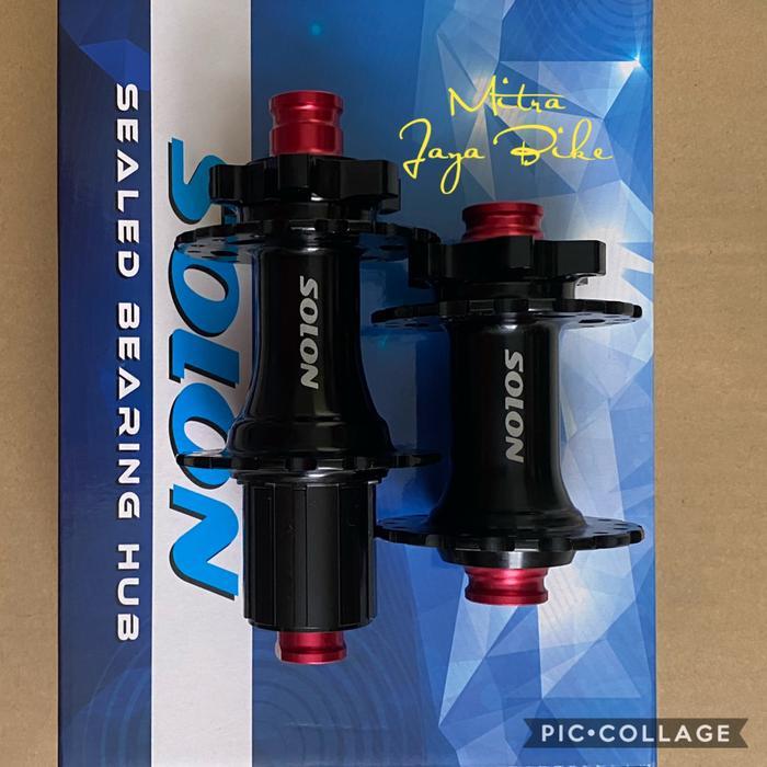 Hub Free Hub Solon Depan 15 x 100 Belakang 12 x 142 Jangkrik