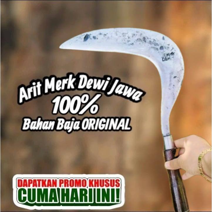 Pengaritan Rumput Model Jawa Kualitas Premium 100% Original