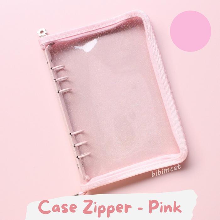 HOT PRODUK Album Photocard binder photo card zipper A5 6 ring buku glitter FREE PHOTO CARD BTS BT21 