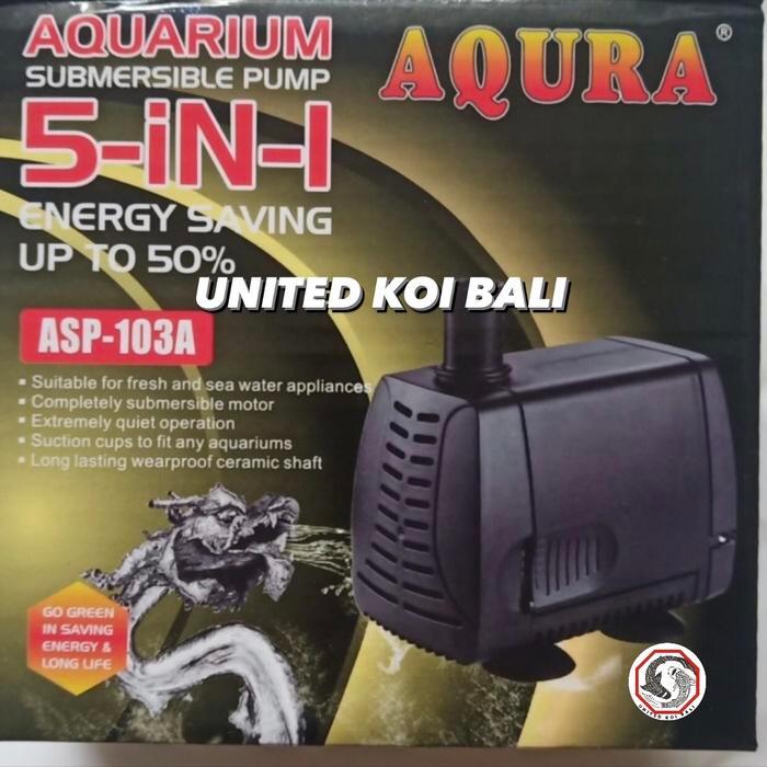 POMPA AIR CELUP AQUARIUM AQURA ASP-103A KOLAM IKAN