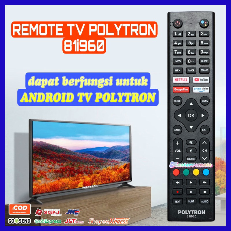 REMOT REMOTE TV POLYTRON 81i960 (NEW)