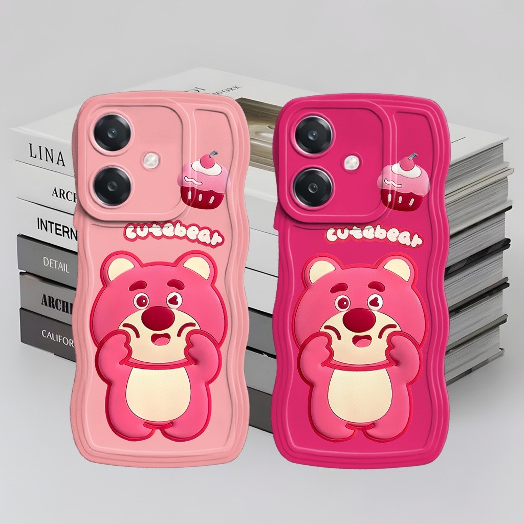 Casing Hp untuk OPPO A5I - Softcase Gelombang OPPO A3X A3 5G A18 A38 A60 A58 A78 lentur R-133