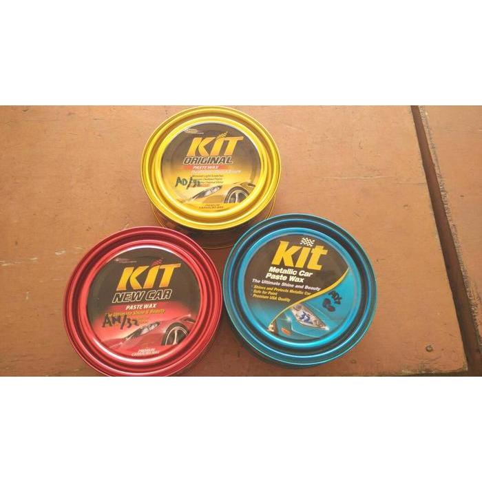 KIT Original Paste Wax ( kuning ) & Metallic Car Paste Wax ( biru ) quality