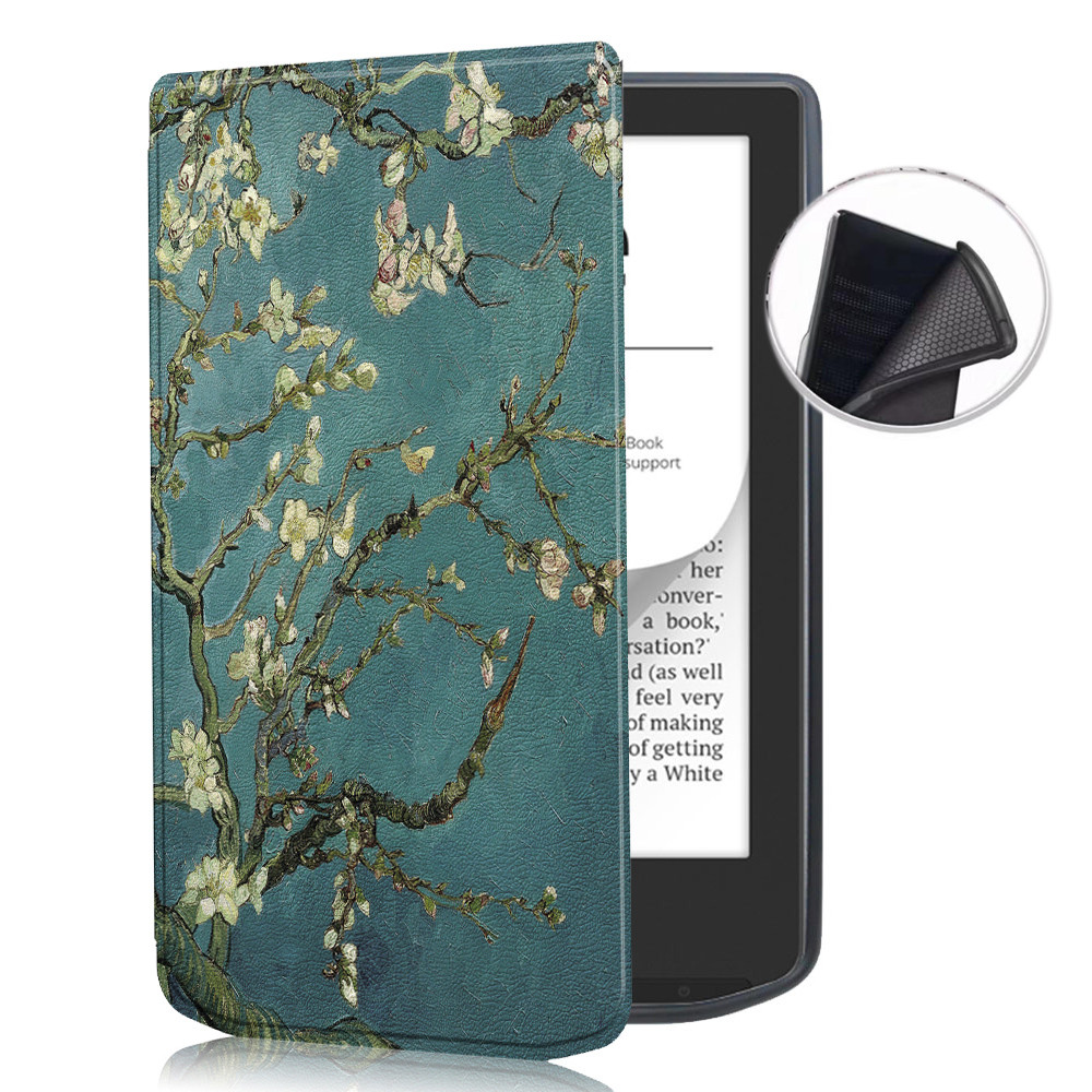 Slim Case for All-New Pocketbook 629 Verse / Pocketbook 634 Verse Pro 2023 eReader - PU Leather Foli