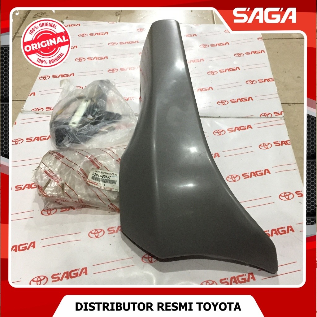SAGA | AERO MUDGUARD Slebor Aero Pelindung Lumpur Aero  BELAKANG KANAN/RH YARIS PZ044-0D557
