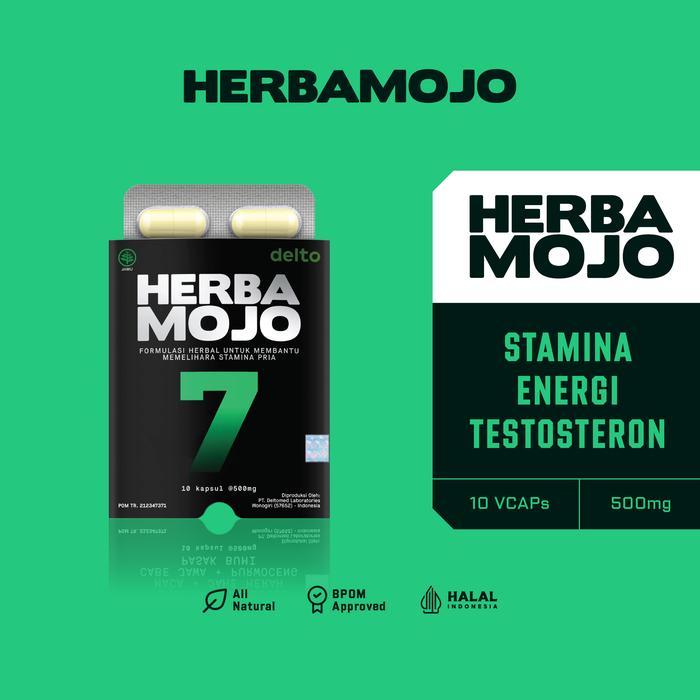 Well Herbal Herbamojo Blister 10 Kapsul - Testosteron Booster