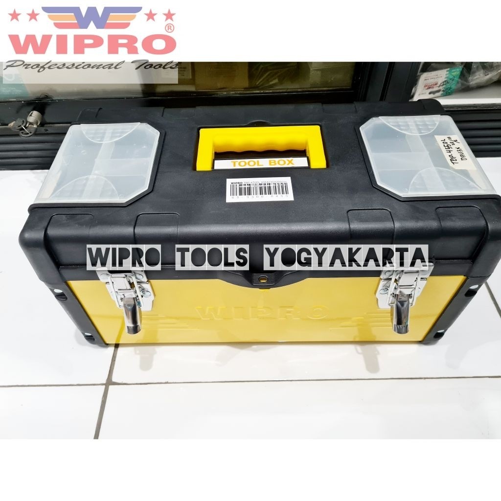 Wipro Tool Box / Tool Box Protector Case Double Lock / Tool Box Kunci Perkakas / Tool Box Plastik TB