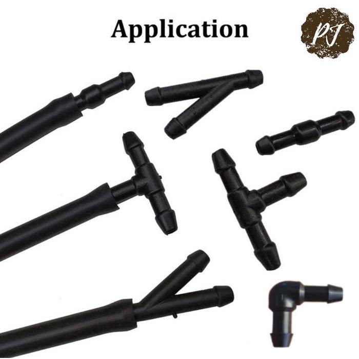 Konektor Sambungan Selang AIR Wiper Mobil - T PASS