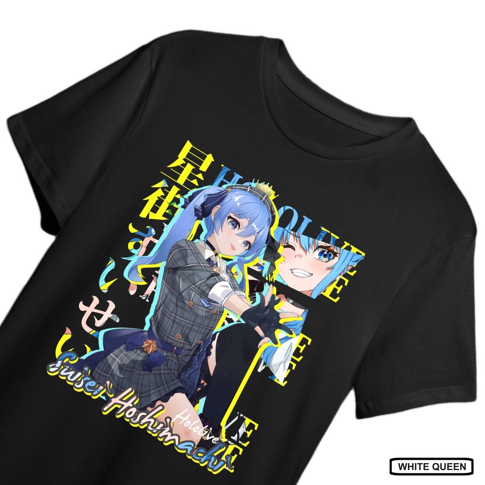 KAOS HOSHIMACHI SUISEI HOLOLIVE -   DESIGN VTUBER HOSHIMACHI SUISEI HOLOLIVE