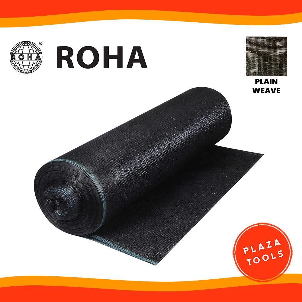 ROHA Shade Net (Paranet) Jaring Pelindung Tanaman Plain Weave & Raschel 1 Roll = 50 Meter / 100 Mete