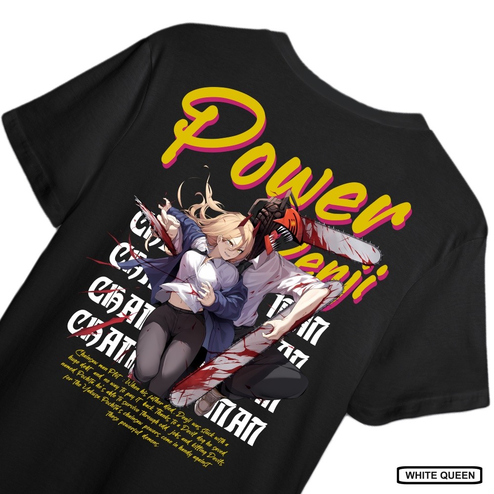 KAOS POWER X DENJI CHAINSAW MAN -   DESIGN POWER X DENJI CHAINSAW MAN