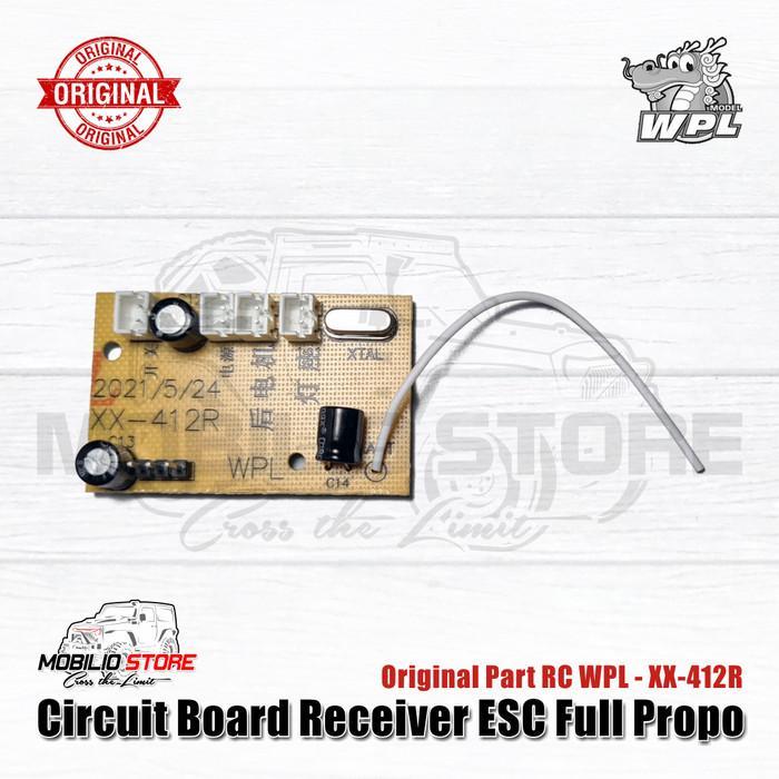 Original Part - Circuit Board Receiver ESC Full Propo RC WPL - WPL-BC