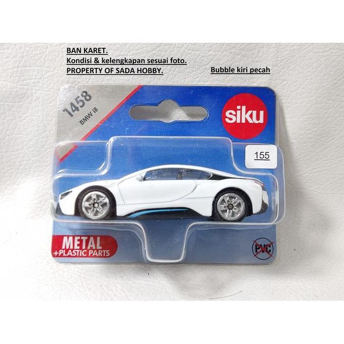BMW i8 White Siku Diecast Miniatur