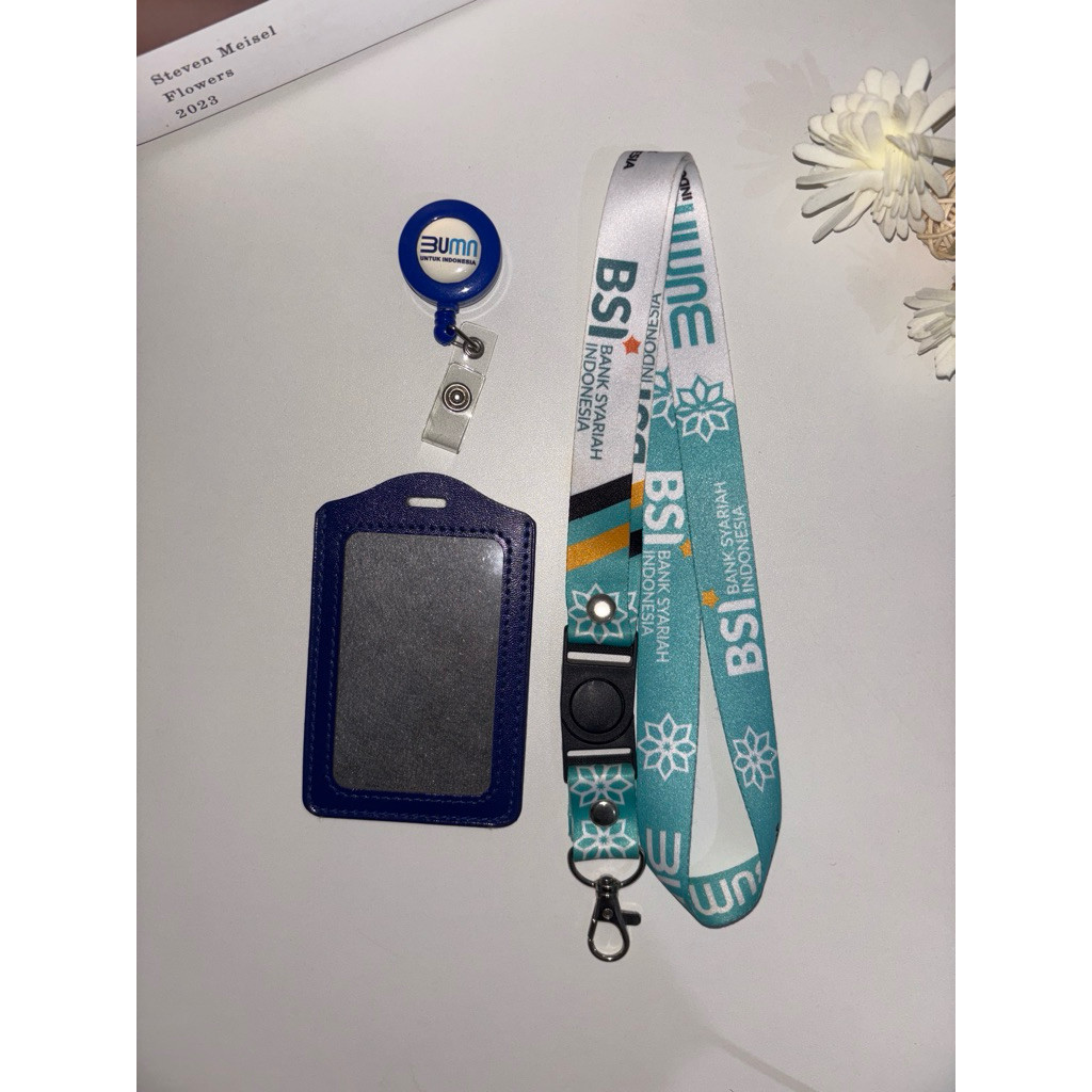 Ready!! Tali/Lanyard BUMN BSI+yoyo+Card Holder