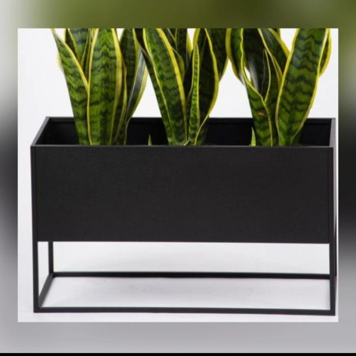 standing planter/standing pot plat besi/pot tanaman/kbj shop 666901276