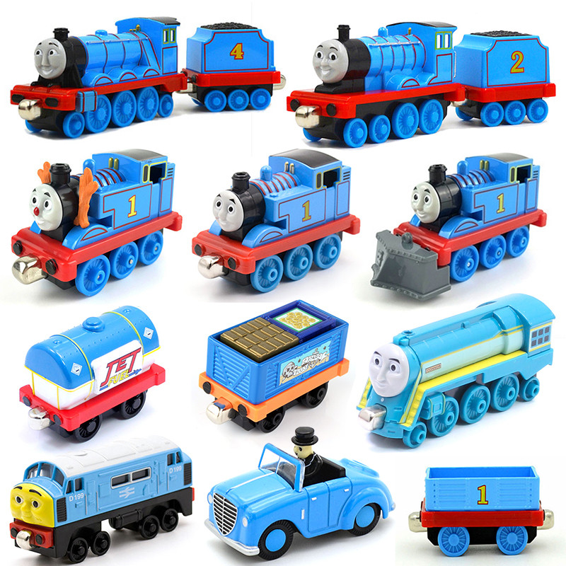 Genuine Thomas and Friends Blue Thomas Edward Gorden Cute Locomotive ildren Toy Birthday Gift ecast 