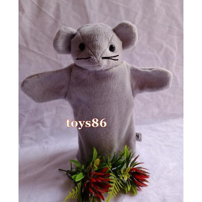 Boneka Tangan Hewan Tikus_Boneka Karakter Tikus_Boneka Cerita lucu