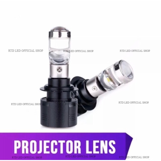 Lampu Mini Projector Led Motor H4 H6 H7  M8 M9  RTD Sinar Terang