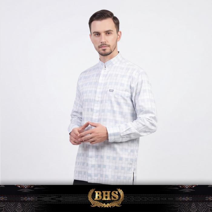 Baju Koko BHS Masterpiece KOM 01 Putih 02 - M