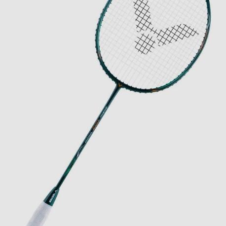 RAKET BADMINTON VICTOR AURASPEED 1000 F (GREEN) + STRING + KAOS