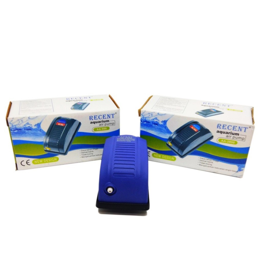 Pompa Aerator Aquarium 1 outlet Recent AA-999 / RECENT AA999