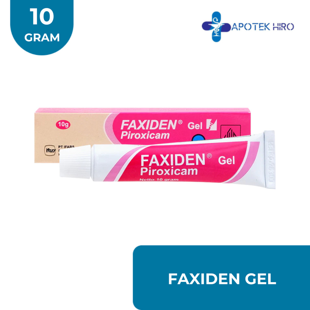 FAXIDEN GEL 10 GRAM EXP JUNI 2026