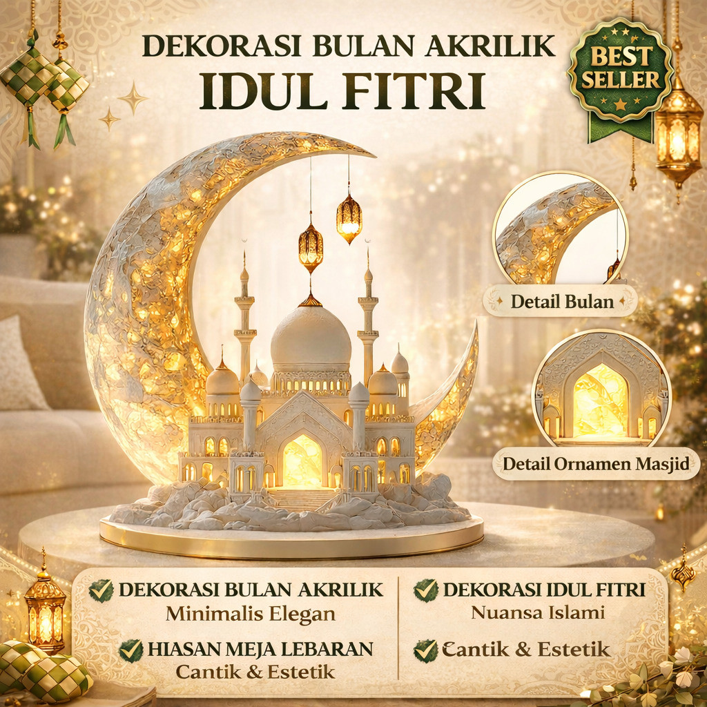 Dekorasi Idul Fitri | Dekorasi Suasana | Ornamen Ramadhan | Dekorasi Bertema Ramadhan | Dekorasi Idu