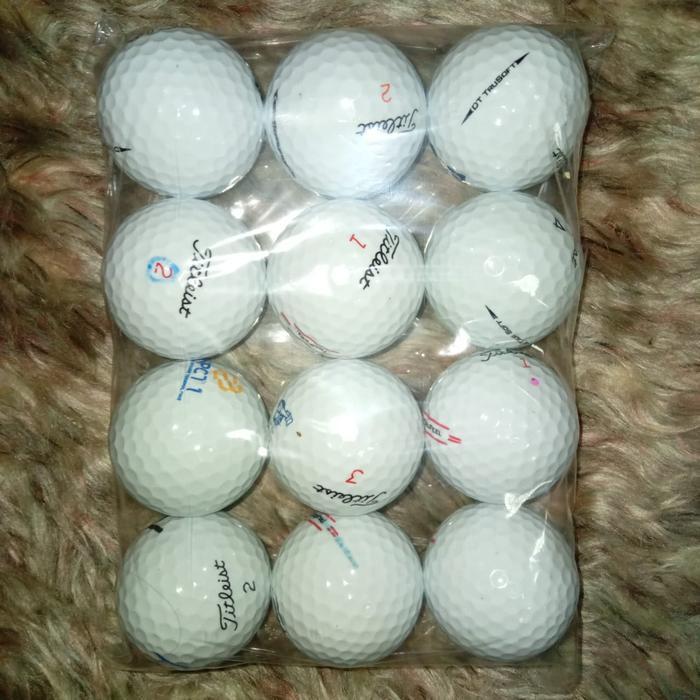 BOLA GOLF BEKAS TITLEIST MIX GRADE A 12 PCS