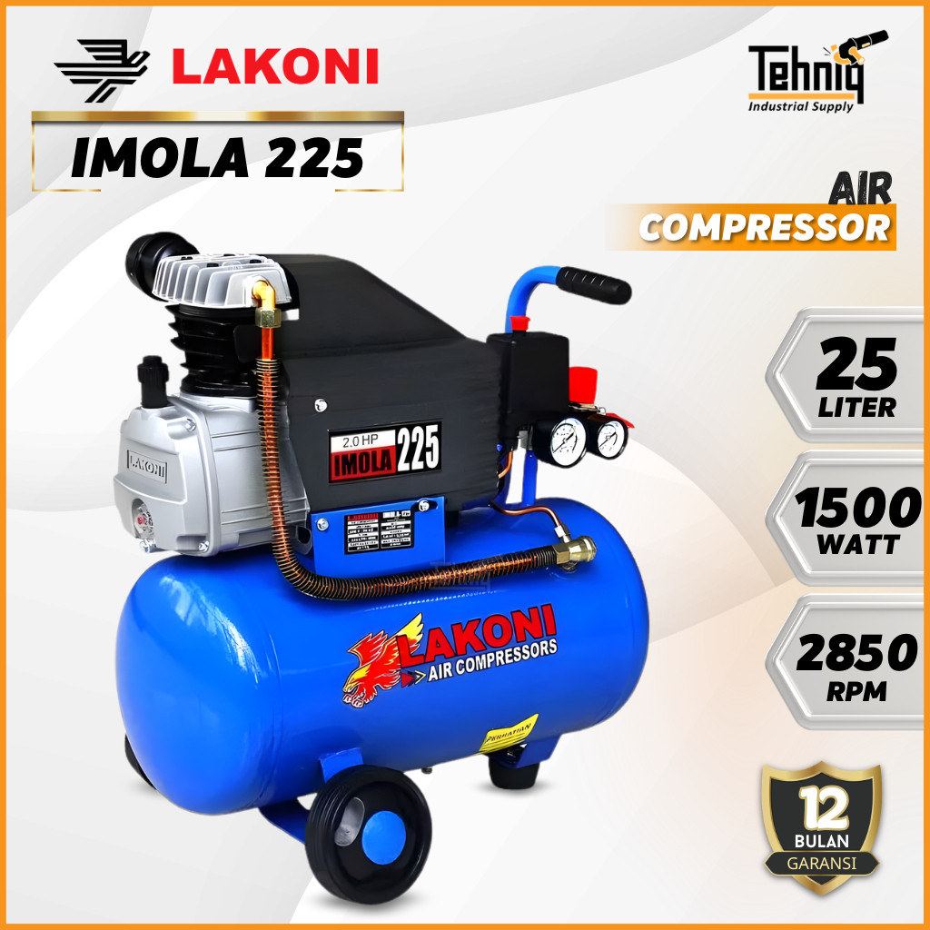 LAKONI Imola 225 Direct Driven Air Compressor 2 HP - 25 Liter