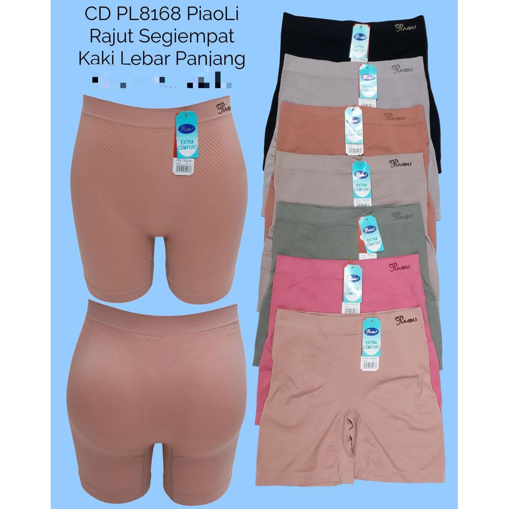 CD BOXER PIAOLI BAHAN PREMIUM EXTRA COMFORT CELANA DALAM MODEL BOXER WANITA SHORT PIAOLI CD IMPORT P