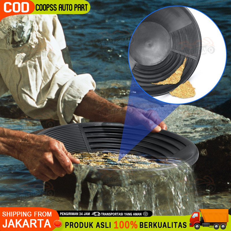 COD 38CM Alat Dulang Emas Gold Pan Gold Mining Gold Panning
