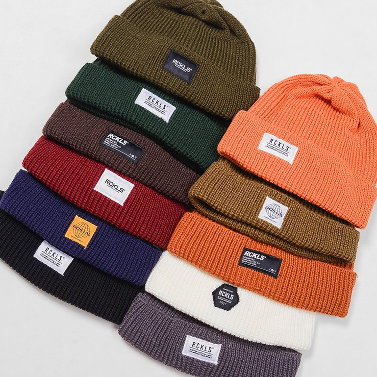 RCKLS. Topi Kupluk Pria Wanita | Short Beanie Hat Distro | Kupluk Distro | Beany Hat High Quality
