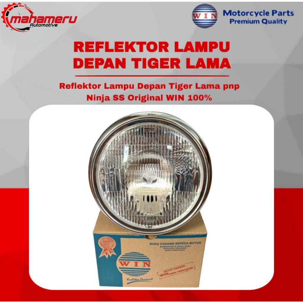 Reflektor Lampu Depan Tiger Lama pnp Ninja SS Original WIN 100%