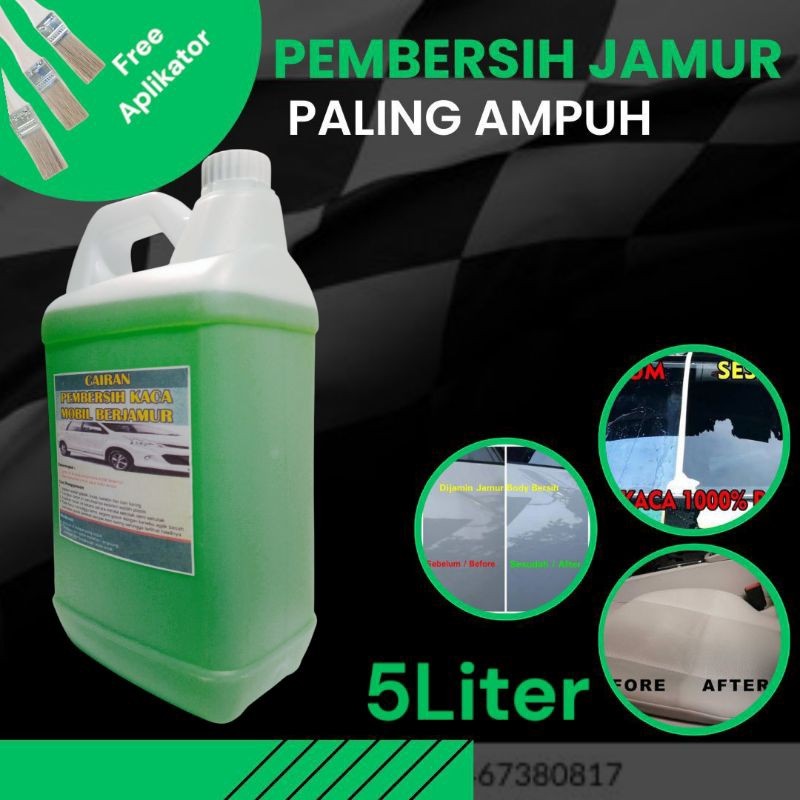 READY Cairan Pembersih Jamur Kaca Mobil 5liter Pembersih Jamur Body