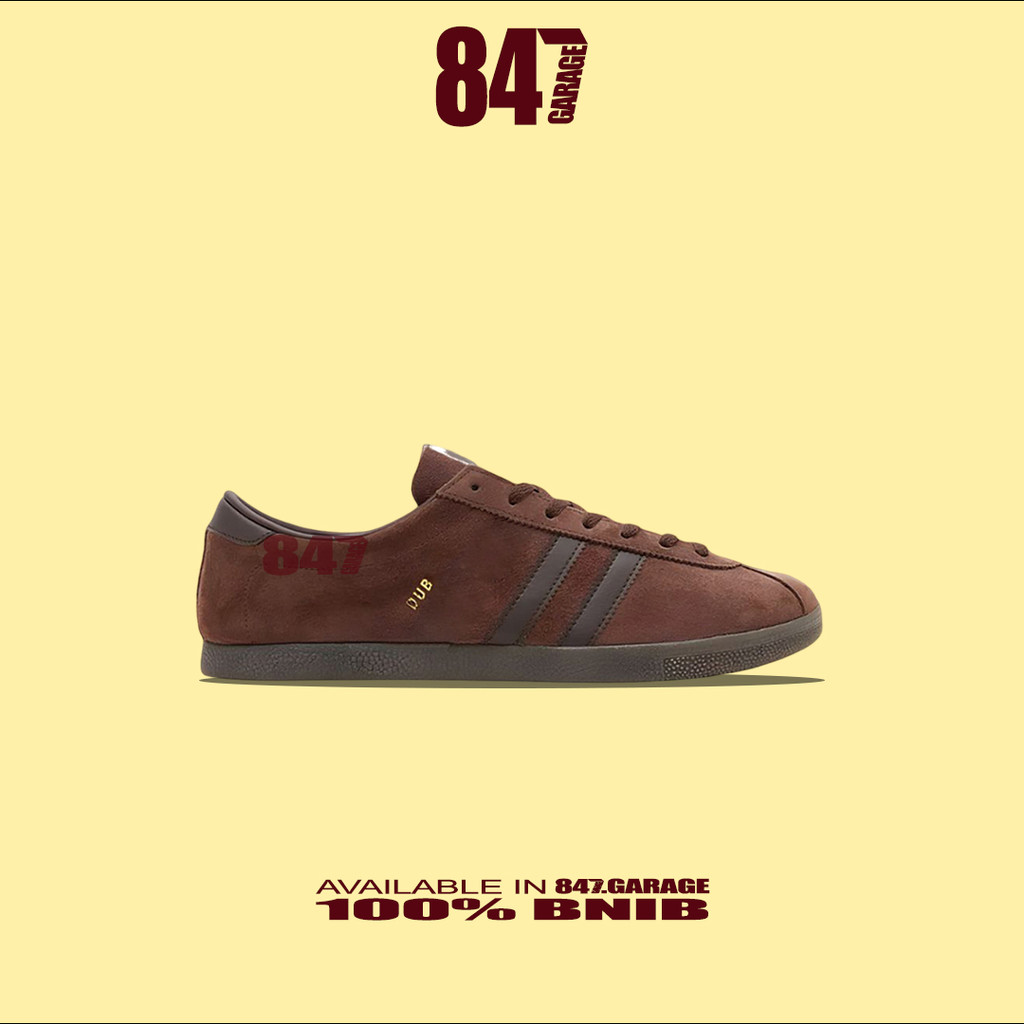 Sepatu Adidas City Series Dublin Exclusive Brown  Brand New In With Tag Box