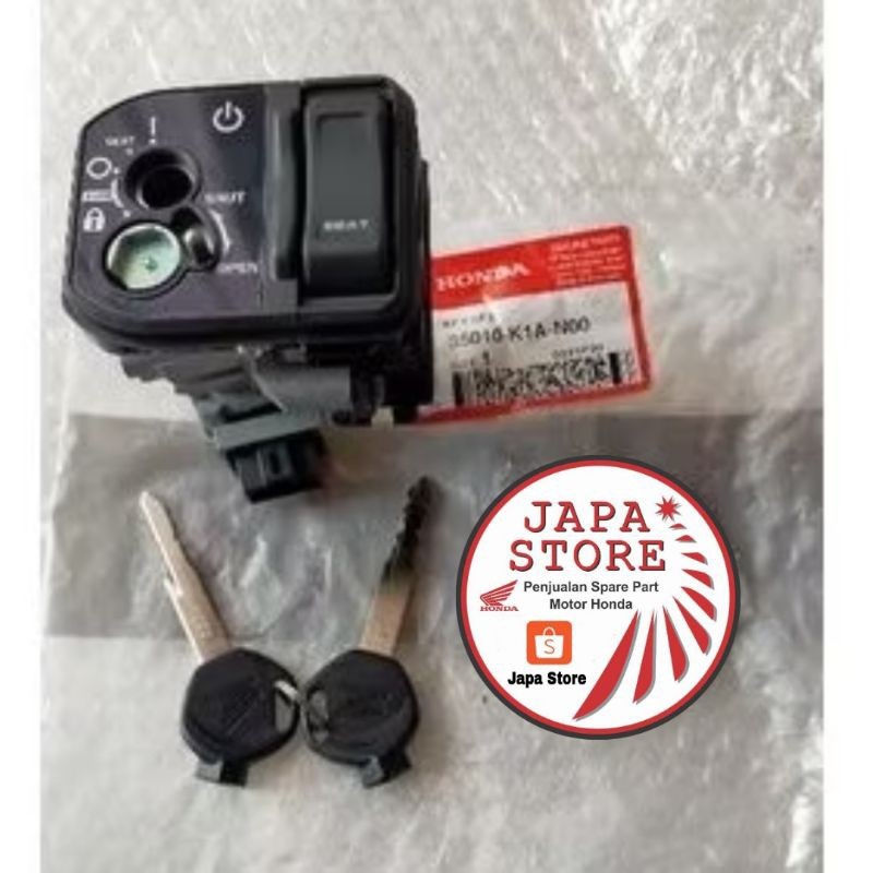 promo spesial 35101K1AN00 35100K1AN01 35010K1AN00 KUNCI KONTAK BEAT K1A 2020 KEY SET BEAT 2020 K1A K