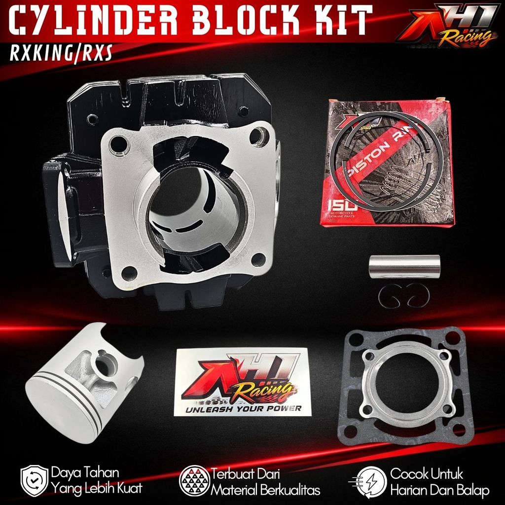 Cylinder Block Boring Blok Seher RXK Rxking Bore Up RXS RXZ 58 Mm AH1 Racing Iron Casting Block