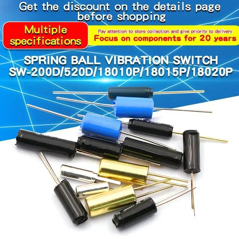 10 Buah Saklar Getaran SW-200D/520D/18010P/18015P/18020P Sensor Sangat Sensitif Saklar Getaran 2708 