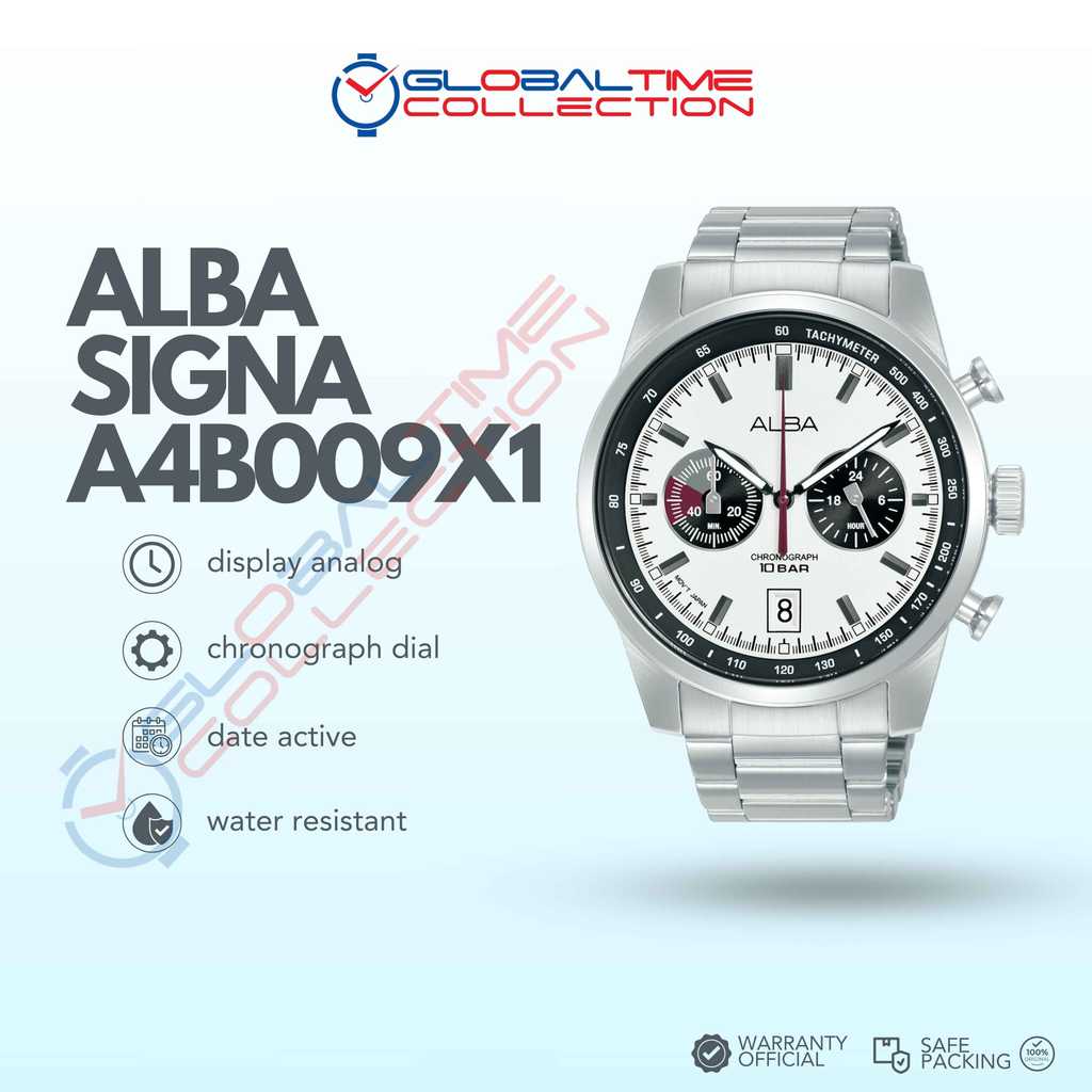 Jam Tangan Alba SignA Chronograph A4B009X1