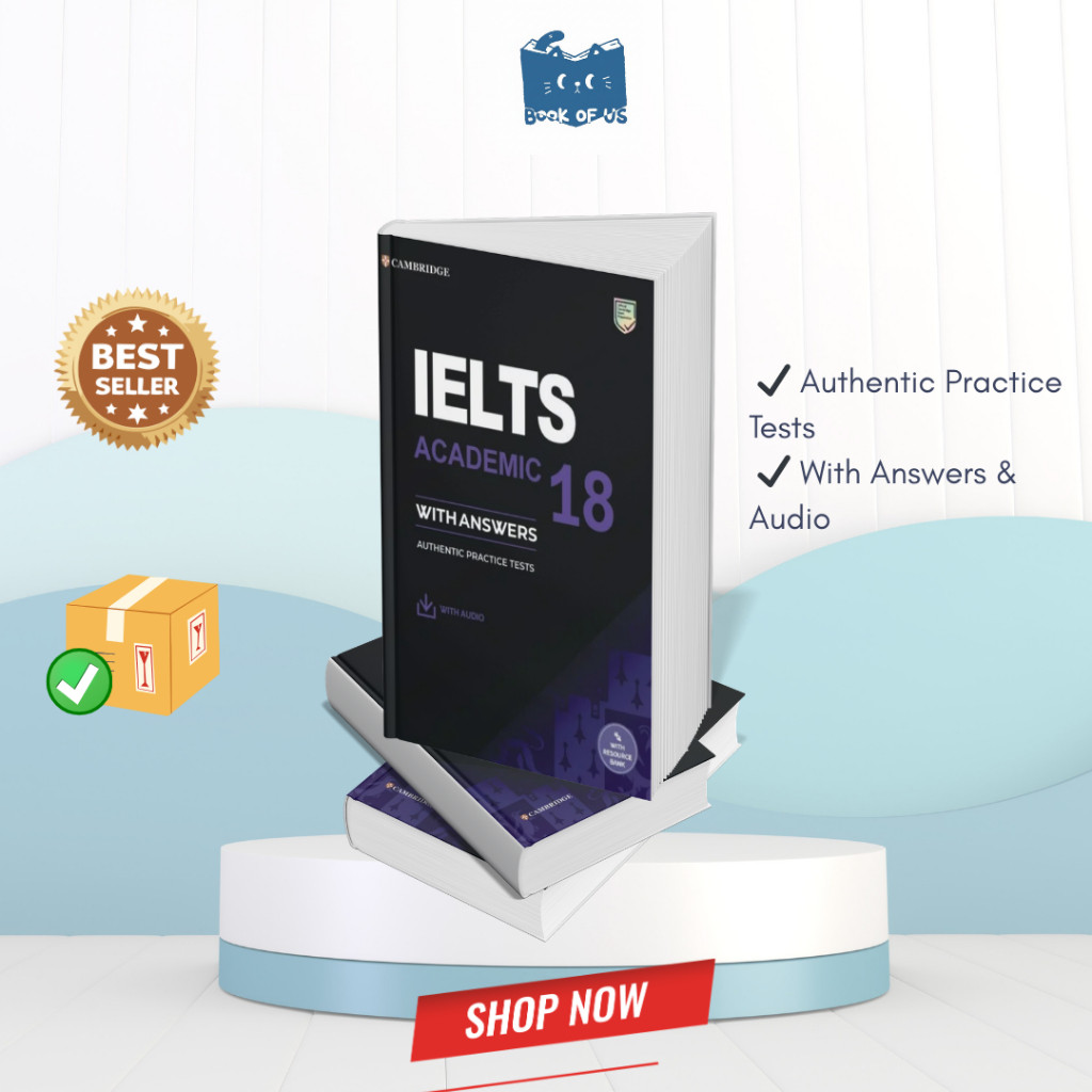 Buku IELTS 18 Academic - Persiapan Tes Bahasa Inggris