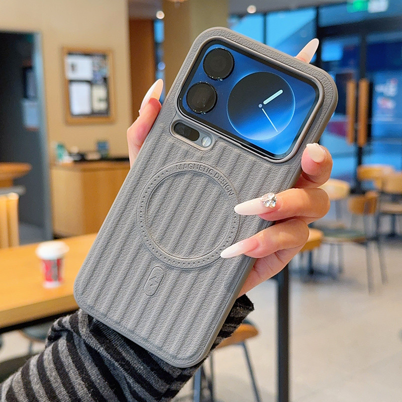 Untuk Xiaomi 17 Pro Max 17Pro Casing Casing Ponsel Magnetik PC Matte Perasaan Kulit Mewah untuk Xiao