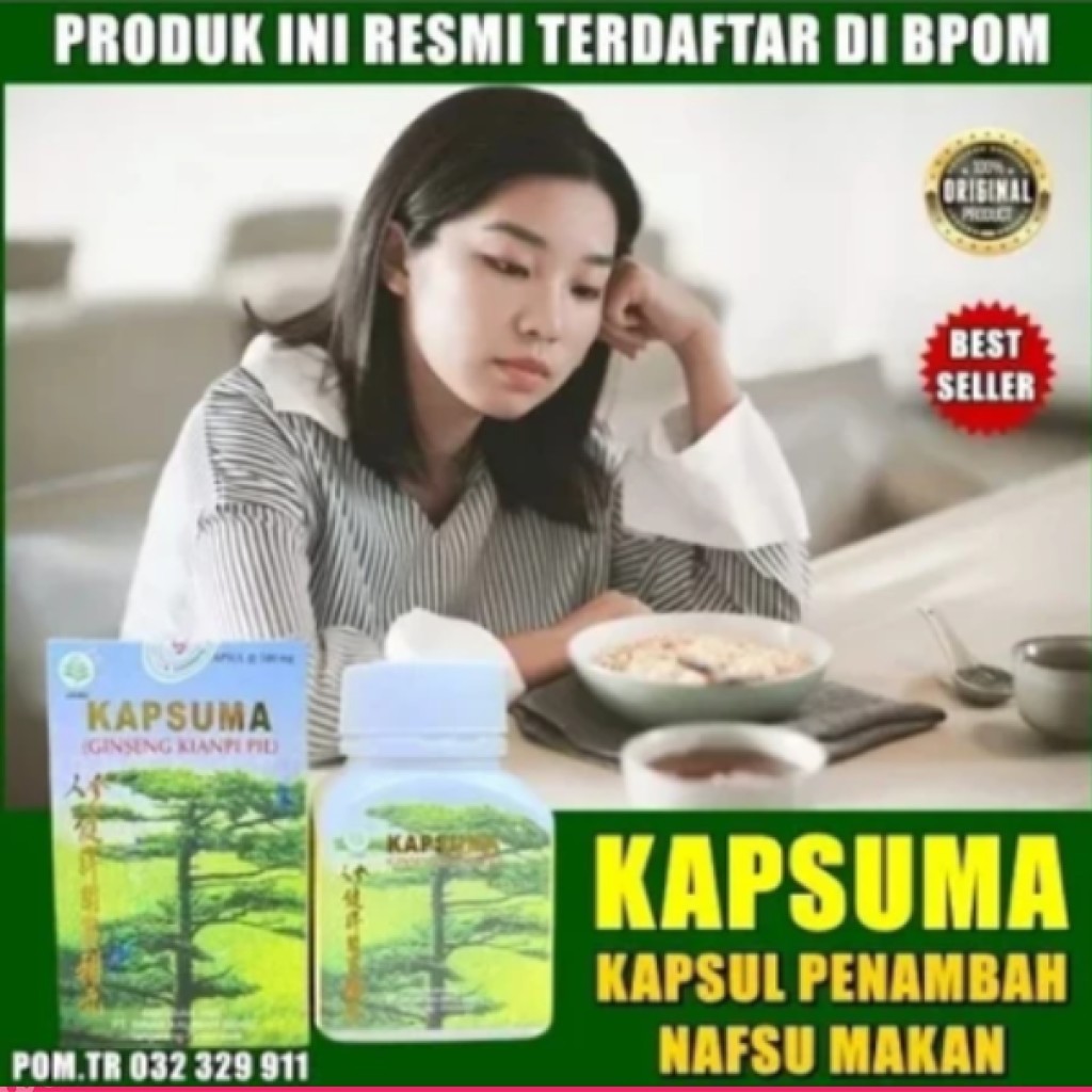 PRODUK 100% ORIGINAL MURAH   KIAN & PI HERBAL Kapsuma Kian Pi BPOM Isi 60 Kapsul - Obat Cina Penggem