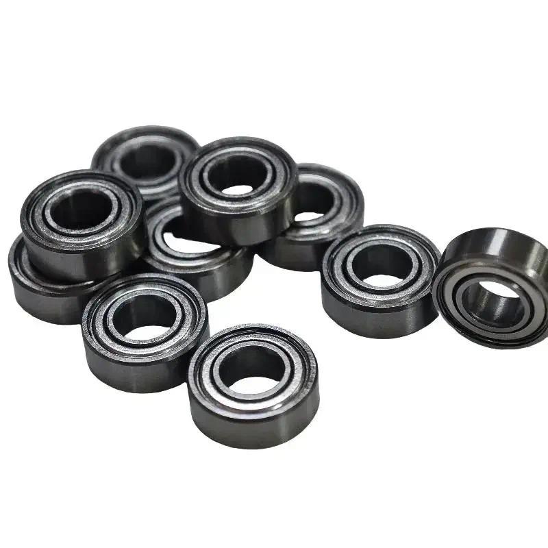 10 Buah Bantalan Bola Karet Tertutup MR115 2RS 5*11*4Mm MR115ZZ RC Bantalan Miniatur Mobil Aksesori 
