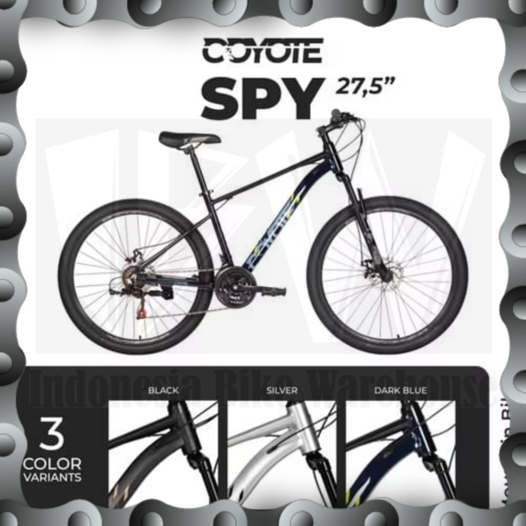 IBW - Sepeda MTB ELEMENT COYOTE SPY Alloy Uk 27,5"
