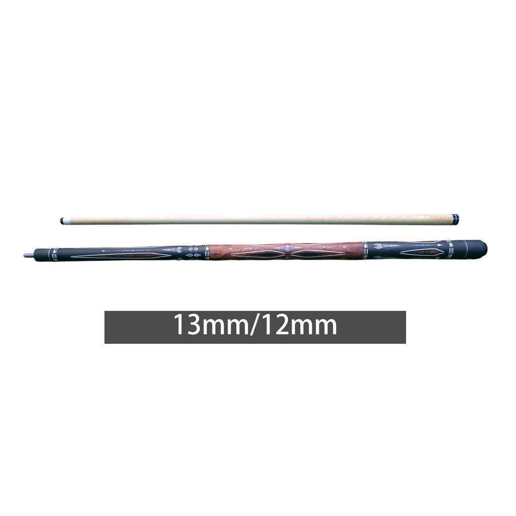 Pool Cue Practice 145cm, Wooden, Billiard Pool Stick 1/2 Split Billiard Cue Stick for Men Women, Bil