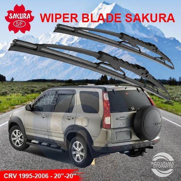 Wiper Kaca Depan CRV 2nd Wiper Mobil SAKURA - Warna PASSSSS