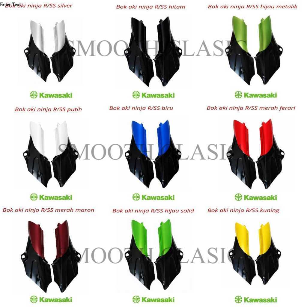 Bok Aki Ninja R/SS | Cover Aki Kawasaki Ninja R RR SS | Banyak Warna