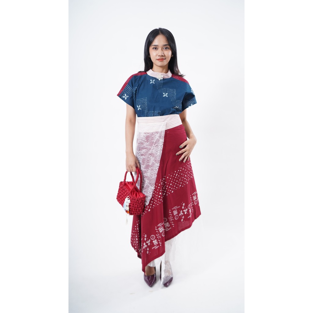 Batik ENOM X Pisalin - Rok Kezia  - Sinar Kasih