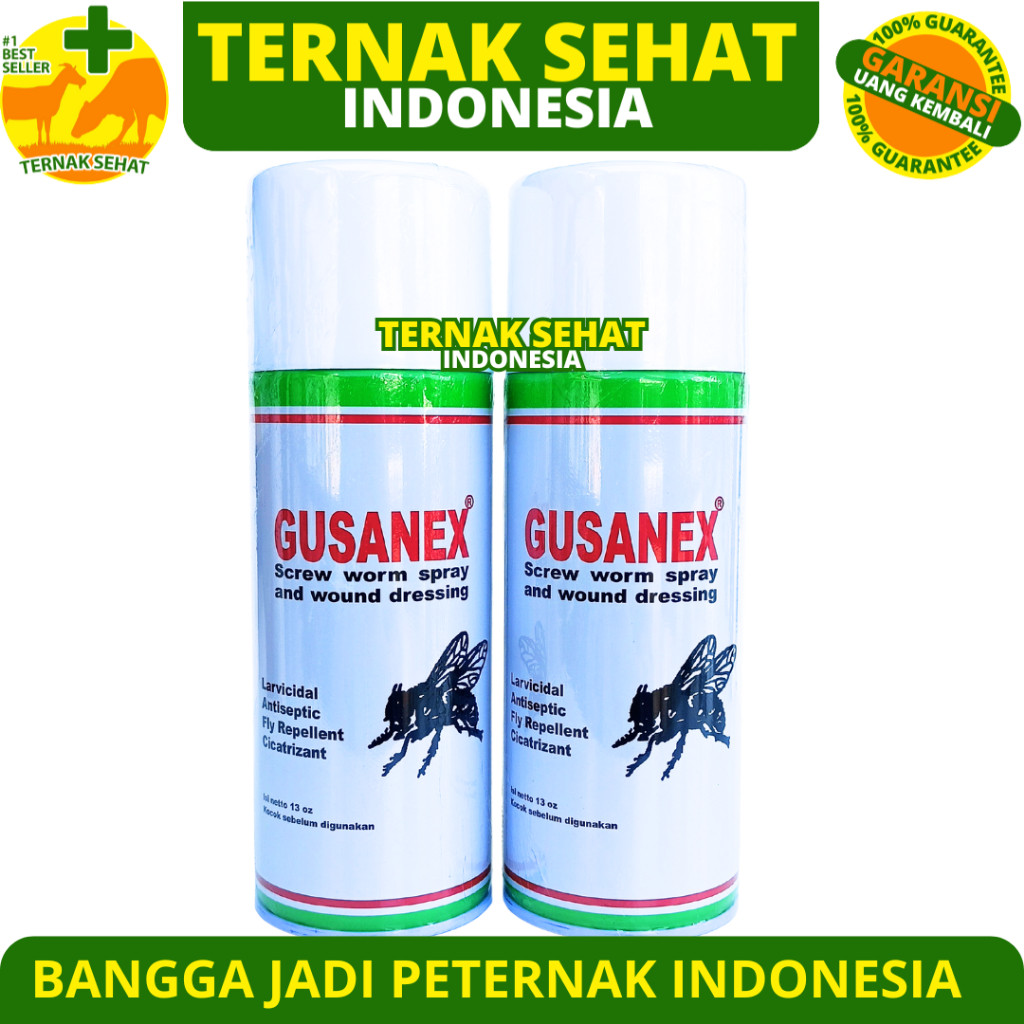 Obat Semprot Luka Luar Hewan Anti Lalat Luka Hewan Ternak Sapi Kambing Babi PROMO