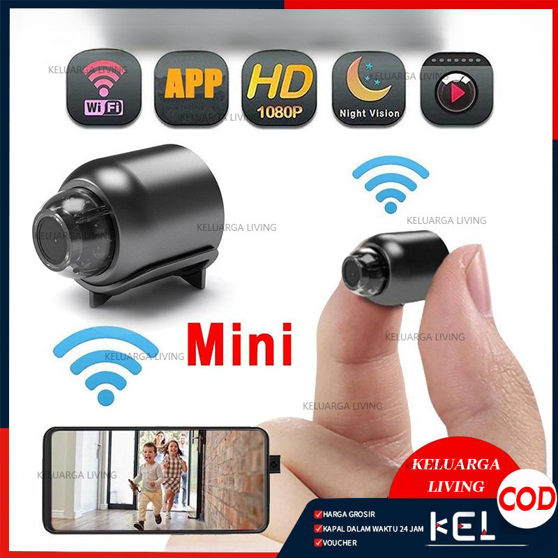 Pemotretan Sudut Super Lebar CAMERA MINI WIFI HIDDEN CAMERA Pemotretan 4K HD CAMERA WIFI MINI HIDDEN